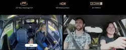 VIOFO Видеорегистратор Dash Cam A329S 3 Channel - 4K, HDR, Triple Sony STARVIS 2, GPS, Bluetooth, FOV Fisheye Cabin
