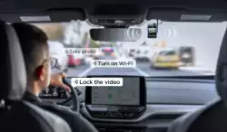 VIOFO Видеорегистратор Dash Cam A329S 3 Channel - 4K, HDR, Triple Sony STARVIS 2, GPS, Bluetooth, FOV Fisheye Cabin