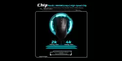 VXE професионална геймърска мишка Wireless Gaming Mouse Dragonfly R1 Pro Max 1K (4K compatible) - Kailh White Blade Switches, Yellow