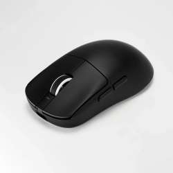 VXE професионална геймърска мишка Wireless Gaming Mouse Dragonfly R1 1K - Huano Ice Berry Pink Dot Switches, Black