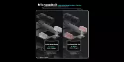 VXE професионална геймърска мишка Wireless Gaming Mouse Dragonfly R1 Pro Max 1K (4K compatible) - Kailh White Blade Switches, Purple