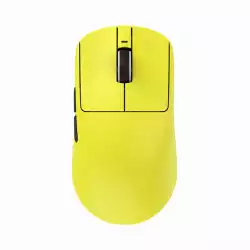 VXE професионална геймърска мишка Wireless Gaming Mouse Dragonfly R1 Pro Max 1K (4K compatible) - Kailh White Blade Switches, Yellow