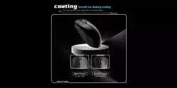 VXE професионална геймърска мишка Wireless Gaming Mouse Dragonfly R1 Pro Max 1K (4K compatible) - Kailh White Blade Switches, Black