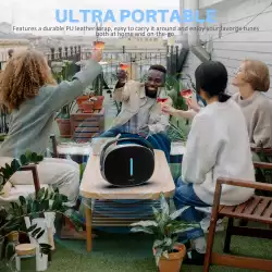 W-King Блутут мобилна колонка Bluetooth Speaker - T8 Black - 30W, Deep Bass