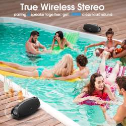 W-King Блутут мобилна колонка Bluetooth Speaker - X10 Black- 70W
