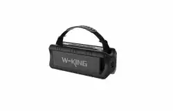 W-King Блутут мобилна колонка Bluetooth Speaker - D8 Mini Black - 30W