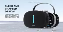 W-King Блутут мобилна колонка Bluetooth Speaker - T8 Black - 30W, Deep Bass