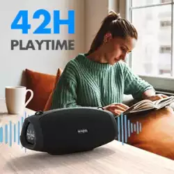 W-King Блутут мобилна колонка Bluetooth Speaker - X10 Black- 70W