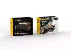 W-King Блутут парти колона Bluetooth Party Speaker - K6L - 120W, 2 x Wireless Microphones, Karaoke