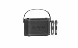 W-King Блутут парти колона Bluetooth Party Speaker - H10 - 120W, 2 x Wireless Microphones, Karaoke