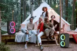 W-King Блутут парти колона Bluetooth Party Speaker - T9 PRO - 120W, 2 x Wireless Microphones, Karaoke