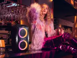 W-King Блутут парти колона Bluetooth Party Speaker - T9 PRO - 120W, 2 x Wireless Microphones, Karaoke