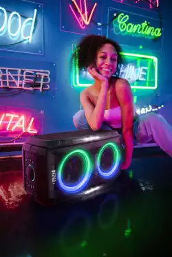 W-King Блутут парти колона Bluetooth Party Speaker - T9 PRO - 120W, 2 x Wireless Microphones, Karaoke