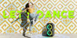 W-King Блутут парти колона Bluetooth Party Speaker - T9 PRO - 120W, 2 x Wireless Microphones, Karaoke