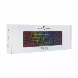 White Shark геймърска клавиатура Gaming Keyboard RONIN - Blue Switches (English US), Black