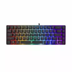 White Shark геймърска клавиатура Gaming Keyboard RONIN - Blue Switches (English US), Black