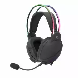 White Shark геймърски слушалки Gaming Headphones OX - 50mm, PS5, PS4, PC, Black