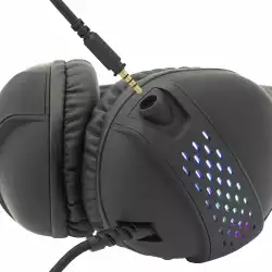 White Shark геймърски слушалки Gaming Headphones OX - 50mm, PS5, PS4, PC, Black