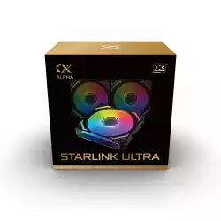 Xigmatek Комплект вентилатори Fan Pack 3-in-1 3x120mm - Starlink Ultra - Infinity Mirror, A-RGB