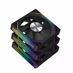 Xigmatek Комплект вентилатори Fan Pack 3-in-1 3x120mm - Infinity G22A - Infinity Mirror, A-RGB