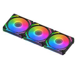 Xigmatek Комплект вентилатори Fan Pack 3-in-1 3x120mm - Starlink Ultra - Infinity Mirror, A-RGB