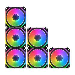 Xigmatek Комплект вентилатори Fan Pack 3-in-1 3x120mm - Starlink Ultra - Infinity Mirror, A-RGB