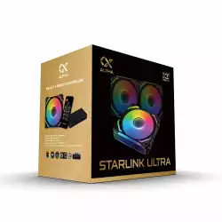 Xigmatek Комплект вентилатори Fan Pack 3-in-1 3x120mm - Starlink Ultra - Infinity Mirror, A-RGB