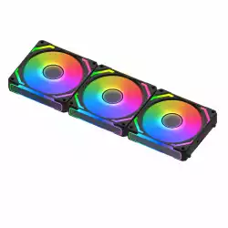 Xigmatek Комплект вентилатори Fan Pack 3-in-1 3x120mm - Starlink Ultra - Infinity Mirror, A-RGB
