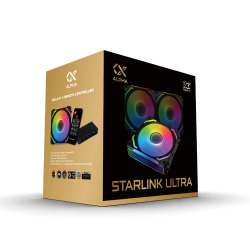 Xigmatek Комплект вентилатори Fan Pack 3-in-1 3x120mm - Starlink Ultra - Infinity Mirror, A-RGB