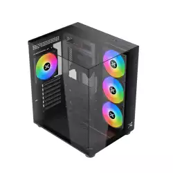 Xigmatek кутия Case ATX - Aqua Compact - 4 ARGB Fans