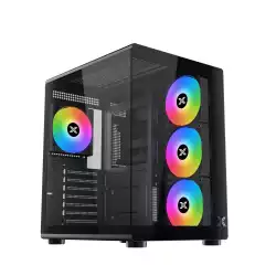 Xigmatek кутия Case ATX - Aqua Compact Air - 4 ARGB Fans