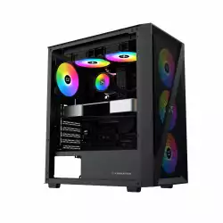 Xigmatek кутия Case ATX - Blade - 4 RGB Fans
