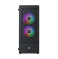 Xigmatek кутия Case ATX - Hero II Air 3F - RGB, Tempered Glass