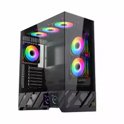 Xigmatek кутия Case E-ATX - Alphard Pro - 6 inch LCD Display, 6 ARGB Fans