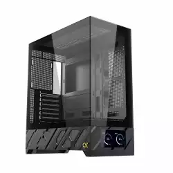 Xigmatek кутия Case E-ATX - Alphard Pro - 6 inch LCD Display, 6 ARGB Fans