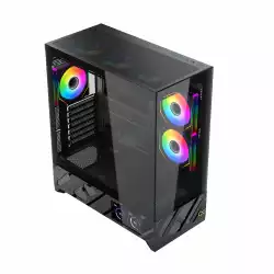 Xigmatek кутия Case E-ATX - Alphard Pro - 6 inch LCD Display, 6 ARGB Fans