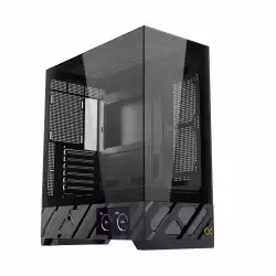 Xigmatek кутия Case E-ATX - Alphard Pro - 6 inch LCD Display, 6 ARGB Fans