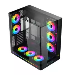Xigmatek кутия Case E-ATX - PANO II - 8 ARGB Fans                          