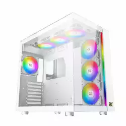 Xigmatek кутия Case EATX - AQUA ULTRA Arctic - 7 ARGB Fans