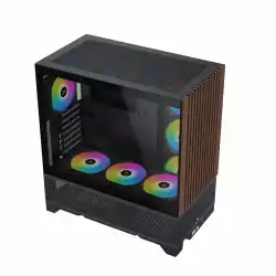 Xigmatek кутия Case EATX - Endorphin WD, Addressable RGB, Wood