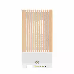 Xigmatek кутия Case EATX - Endorphin WD Arctic, Addressable RGB, Wood