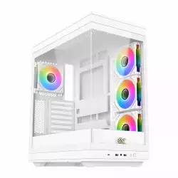 Xigmatek кутия Case EATX - Meta Arctic - 4 x 120 mm ARGB fans
