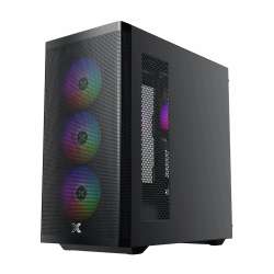 Xigmatek кутия Case EATX - Osiris - Mesh, 4 x 140 mm ARGB fans