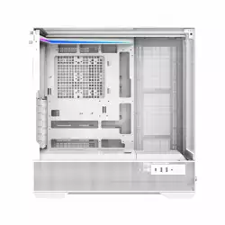 Xigmatek кутия Case EATX - Vision Arctic - 7 ARGB Fans, LCD Display Panel, Smart Fan Control