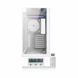 Xigmatek кутия Case EATX - Vision Arctic - 7 ARGB Fans, LCD Display Panel, Smart Fan Control