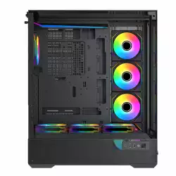 Xigmatek кутия Case EATX - Vision Pro - 8 ARGB Fans, LCD Display Panel, Smart Fan Control