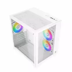 Xigmatek кутия Case mATX - Aqua M Lite Arctic - 5 ARGB Fans