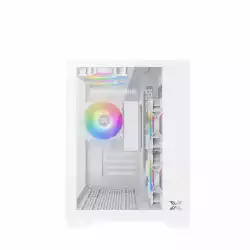 Xigmatek кутия Case mATX - Aqua M Lite Arctic - 5 ARGB Fans