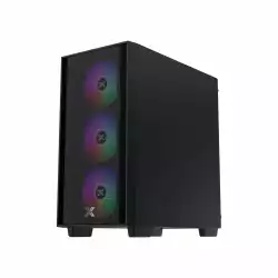Xigmatek кутия Case mATX - NYX Air II - 4 RGB Fans