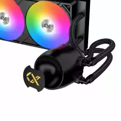 Xigmatek водно охлаждане Water Cooling Connect Pro 360 - 7 inch Magnetic LCD Display                          